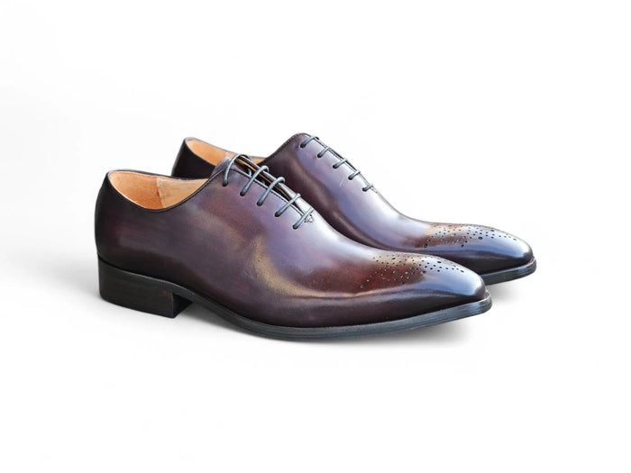 Carrucci Hand Burnished Wholecut Calf Oxford