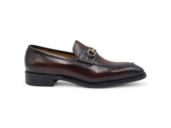 Carrucci Horsebit Buckle Loafer KS509-38