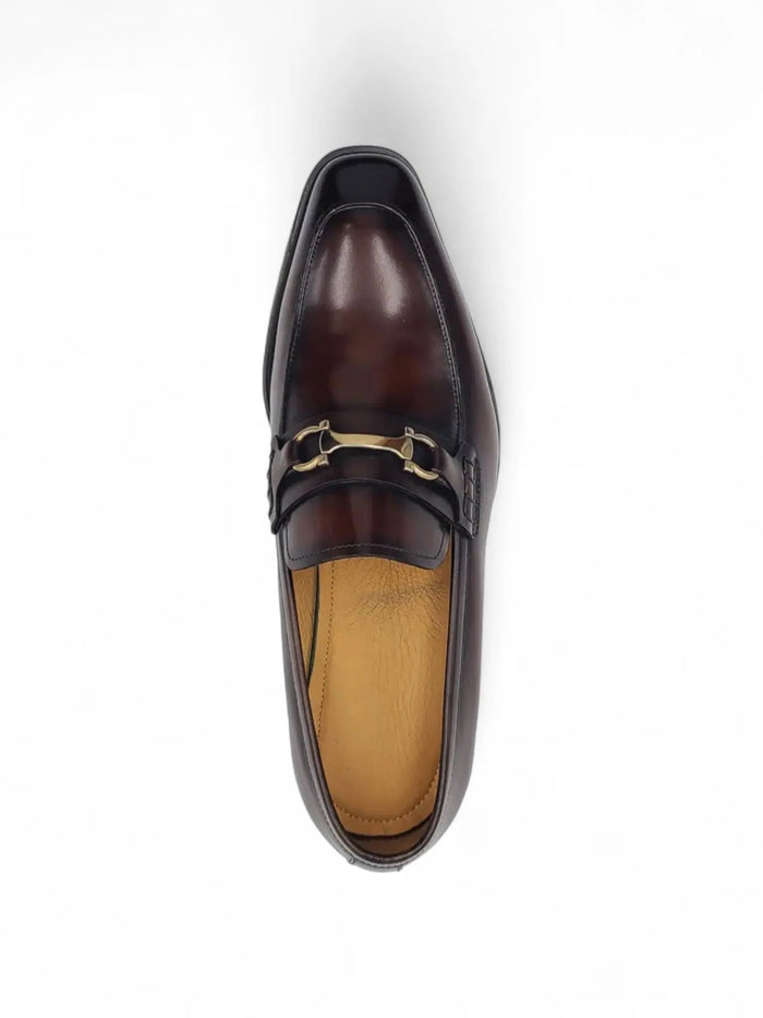 Carrucci Horsebit Buckle Loafer KS509-38