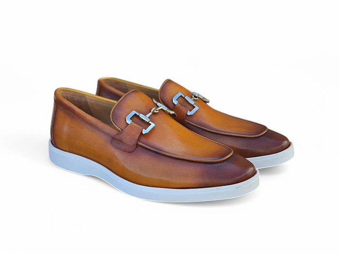 Carrucci Horsebit Loafer in Sporty Sole