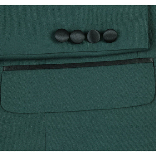 Men’s 80s Prom Suit – Hunter Green