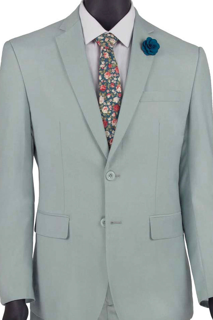 Mens Vested Slim Fit Wool Feel Suit in Burgundy by Vinci