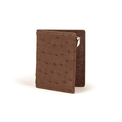 Ferrini Full Quill Ostrich Money Clip Kango Ferrini USA