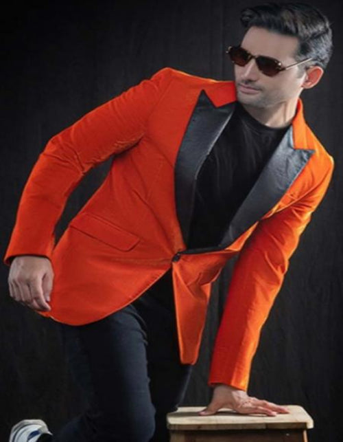 Kingsman Tuxedo Jacket - Kingsman Orange Tuxedo