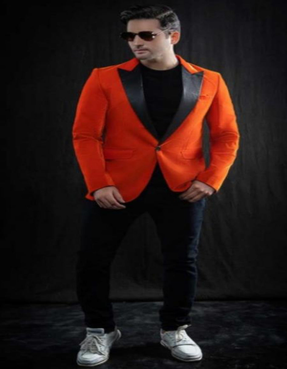 Kingsman Tuxedo Jacket - Kingsman Orange Tuxedo