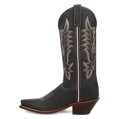Laredo Carly Navy Leather Women Boots by Laredo Boots