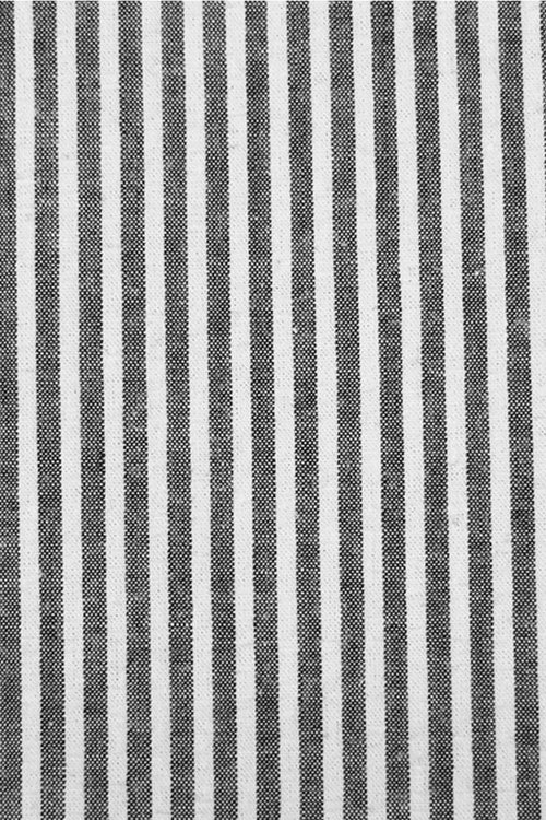 Men's Black Seersucker Suit in Modern Fit with Pinstripes