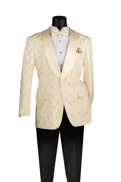 Light Champagne Tuxedo Jacket