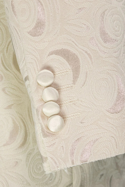 Light Champagne Tuxedo Jacket