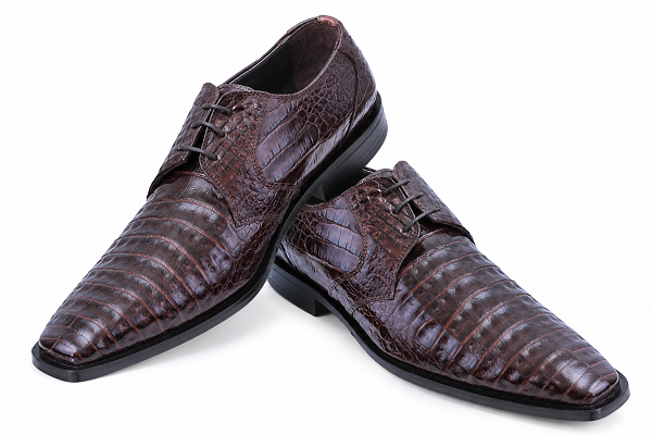 Men's Original Exotic Caiman Belly Skin Shoe ZV088207