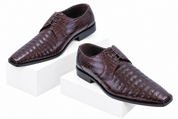 Men's Original Exotic Caiman Belly Skin Shoe ZV088207