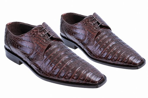 Men's Original Exotic Caiman Belly Skin Shoe ZV088207