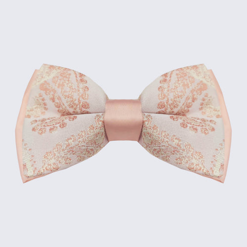 Pink Paisley Tuxedo with Shawl Lapel – 4 Piece Set