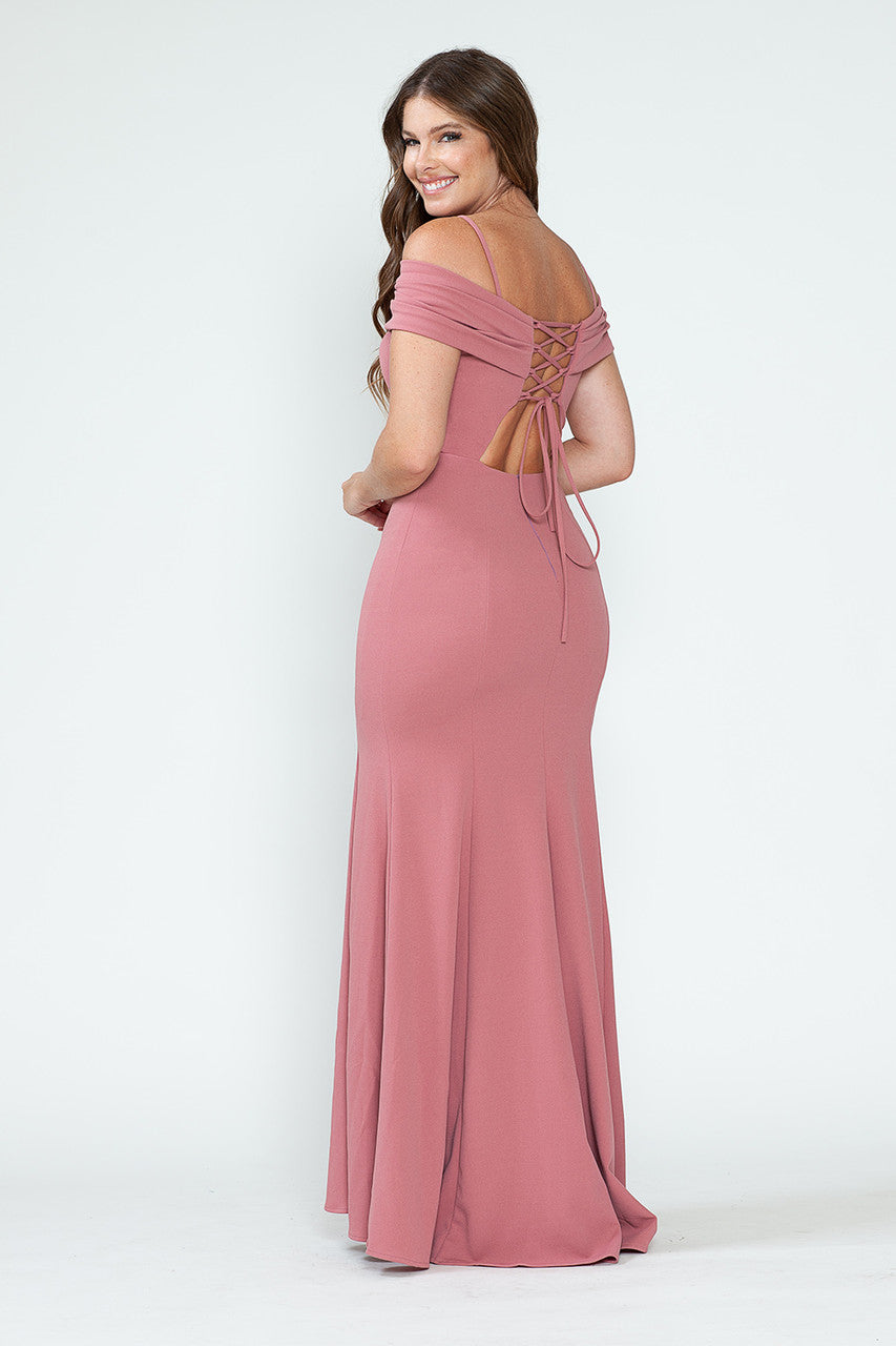 Red Carpet Dress Off The Shoulder Mermaid Formal Gown By Lenovia 5317