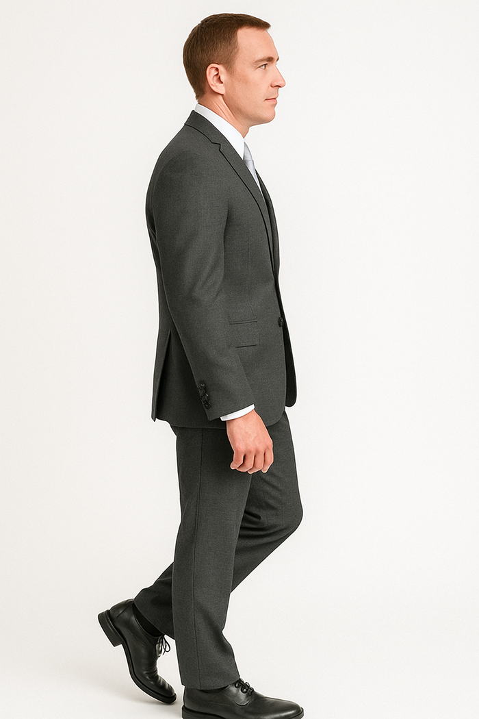 Madison Steel Grey Suit Jacket (Separates) by BLACKTIE
