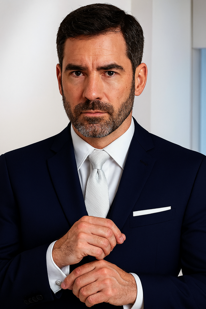 Madison Midnight Navy Suit Jacket (Separates) by BLACKTIE
