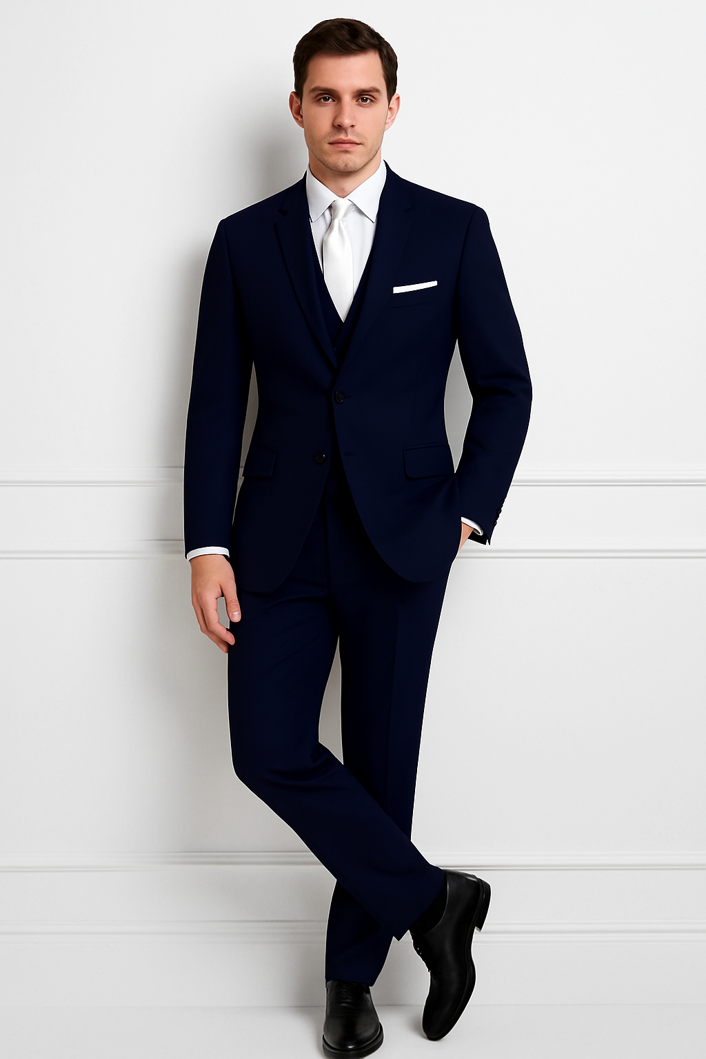 Madison Midnight Navy Suit Jacket (Separates) by BLACKTIE