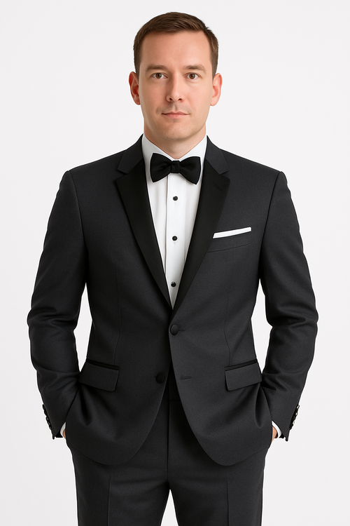 Milan Steel Grey Tuxedo Jacket (Separates) by PROMTUXEDO