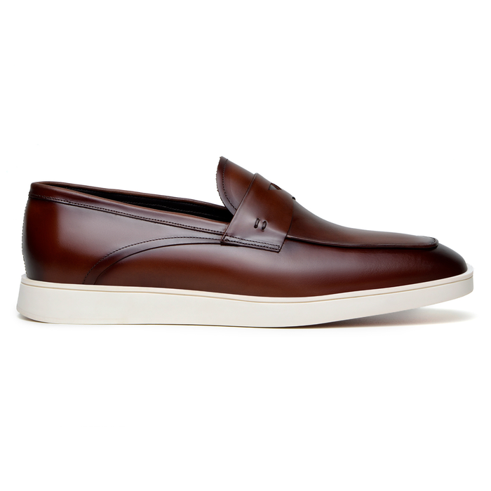 Belvedere Maurizio Cognac Genuine Crocodile Dress Shoe