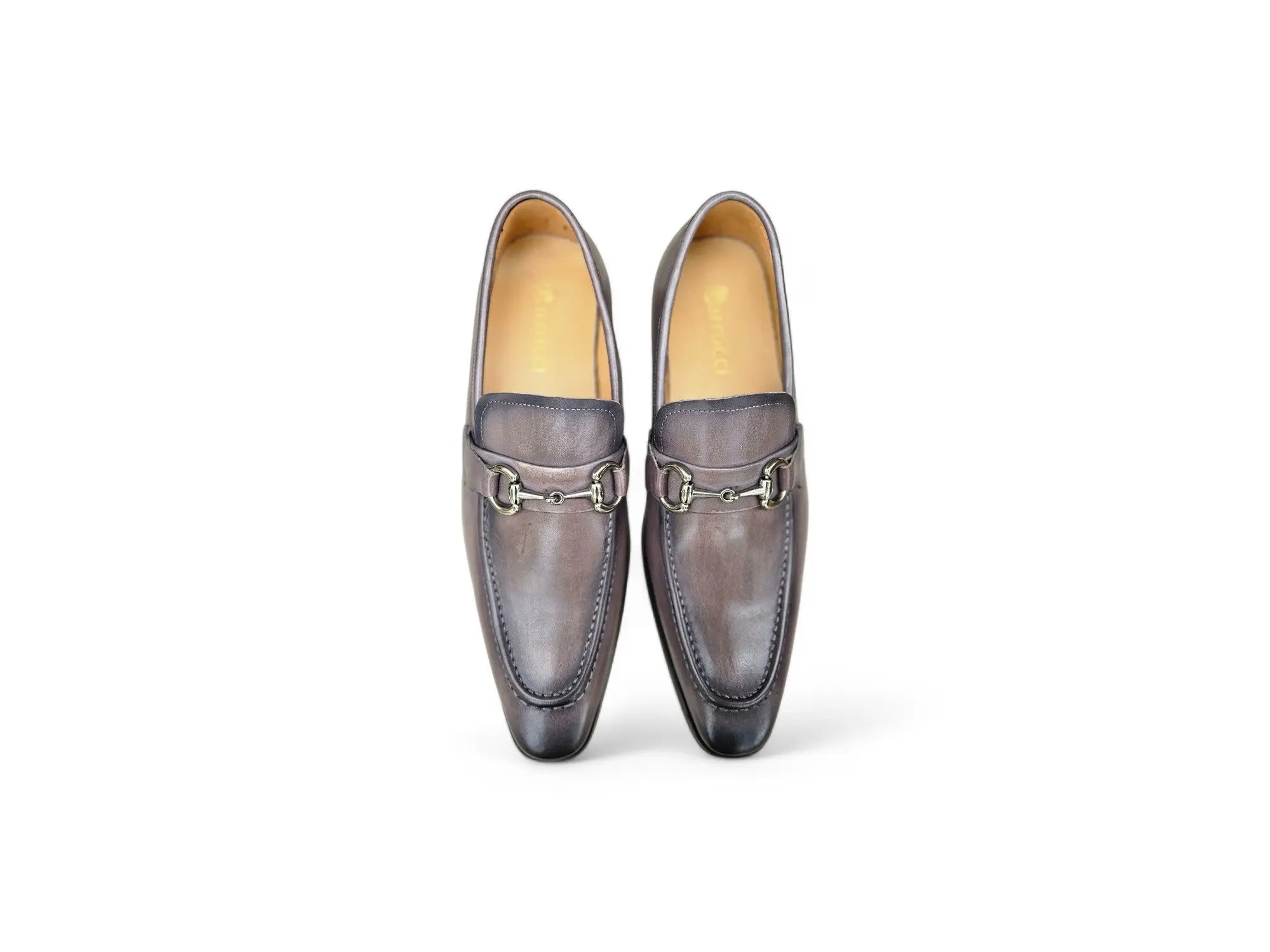 Men's Burnished Signature Buckle Loafer