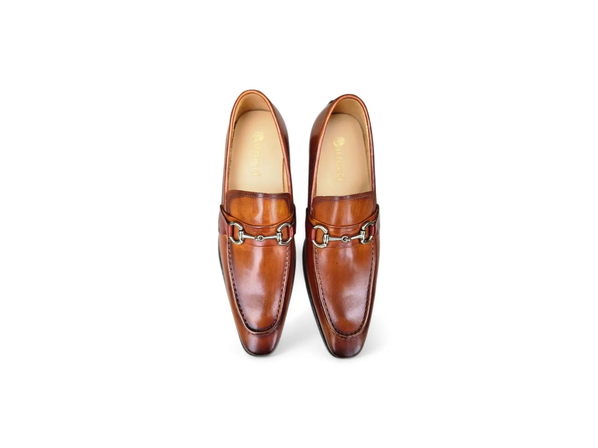 Men's Burnished Signature Buckle Loafer