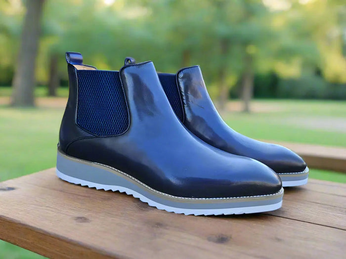 Carrucci Men's Patina Chelsea Boot
