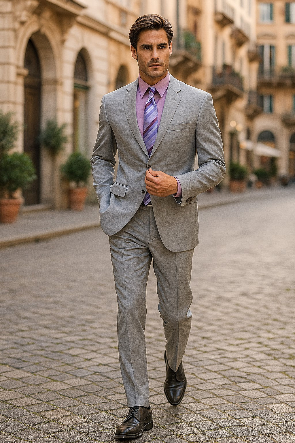two-piece-silver-suit-fully-lined