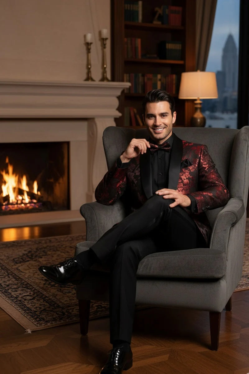 Men’s Red Tuxedo