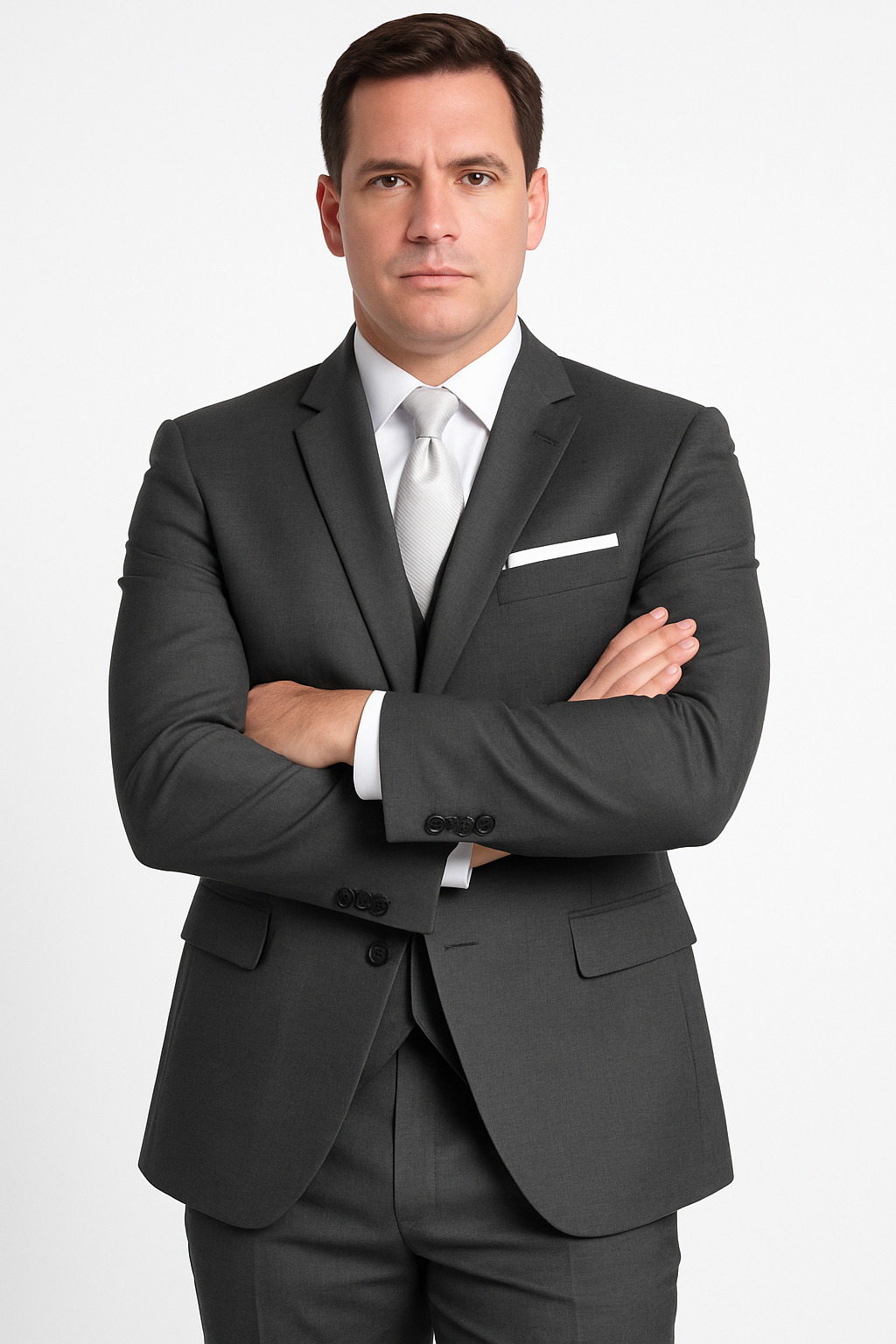 Madison Steel Grey Suit Jacket (Separates) by BLACKTIE