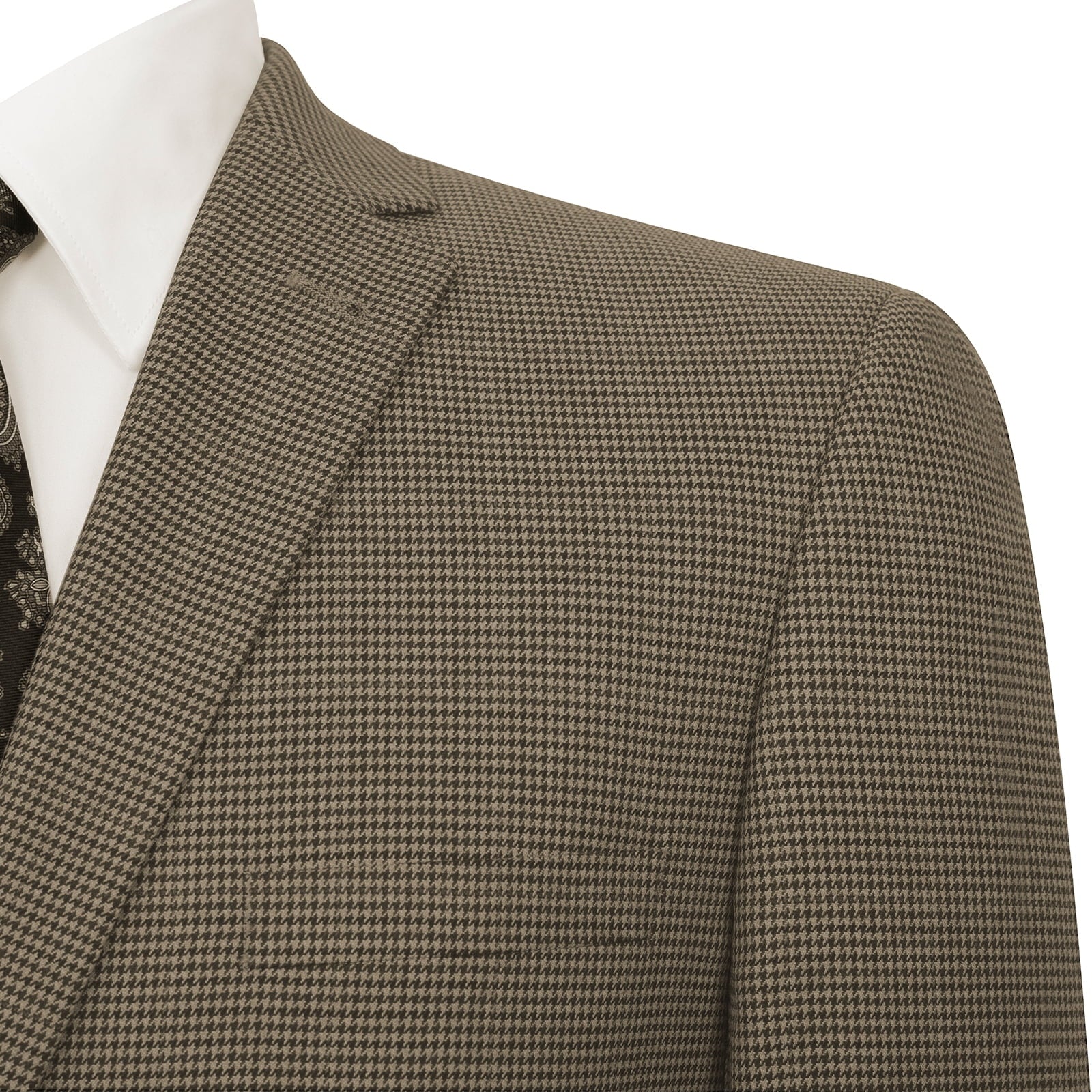 Mens 2 Button Slim Fit Light Brown Blazer by USA Men's Outlet