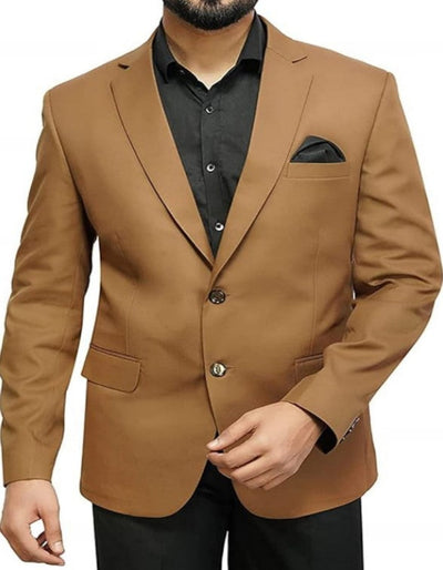 Mens Tan Sport Coat - Beige Color Blazers - Summer Jackets