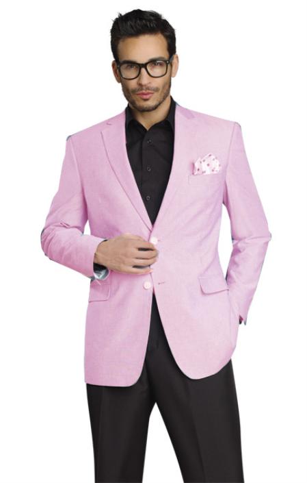 Men's Stylish Two Button Jacket Pink Cheap Priced Unique Fashion Designer Men's Dress blazers Sale Sport Coat mensusain