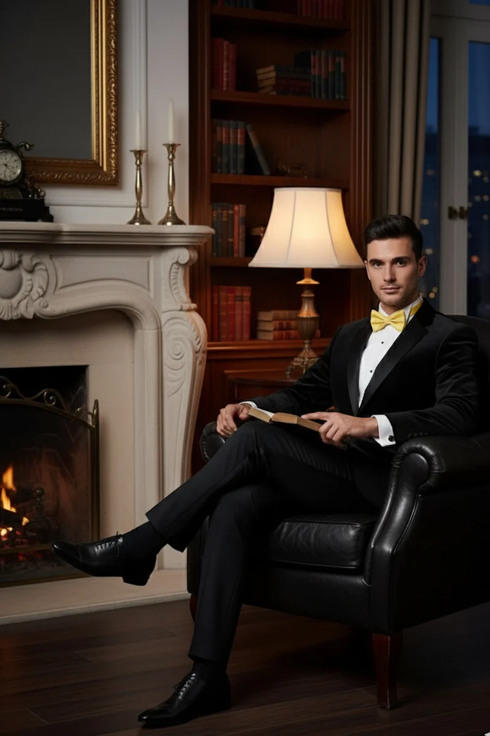 Mens Black Tuxedo