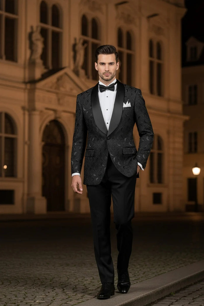 Mens Black Tuxedo Jacket