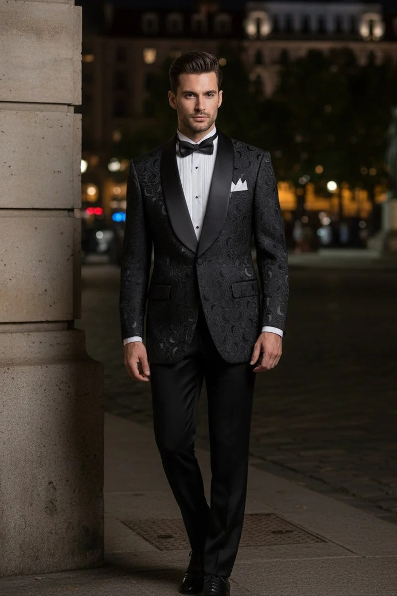Mens Black Tuxedo Jacket