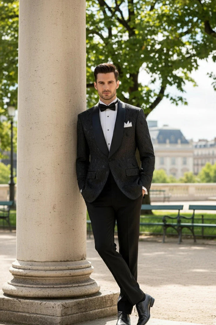 Mens Black Tuxedo Jacket