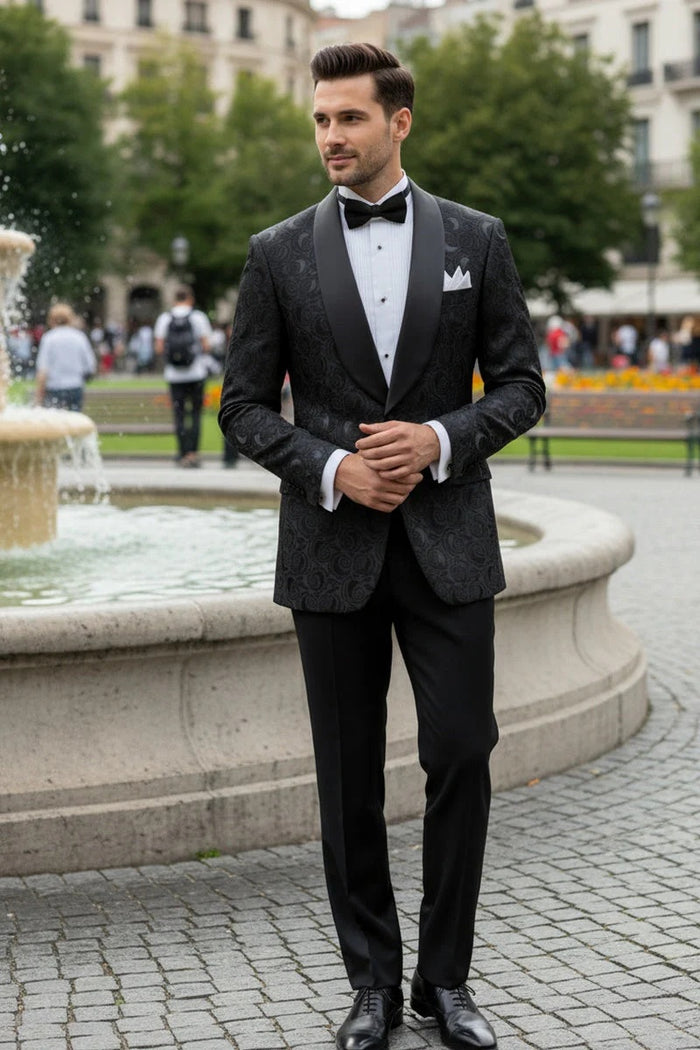 Mens Black Tuxedo Jacket
