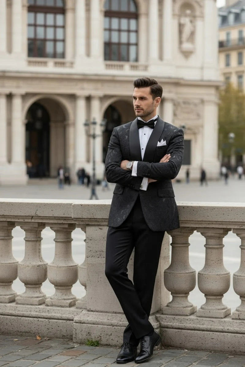 Mens Black Tuxedo Jacket