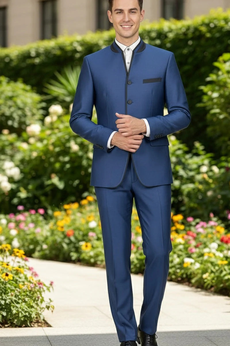 Mens Blue Tuxedo