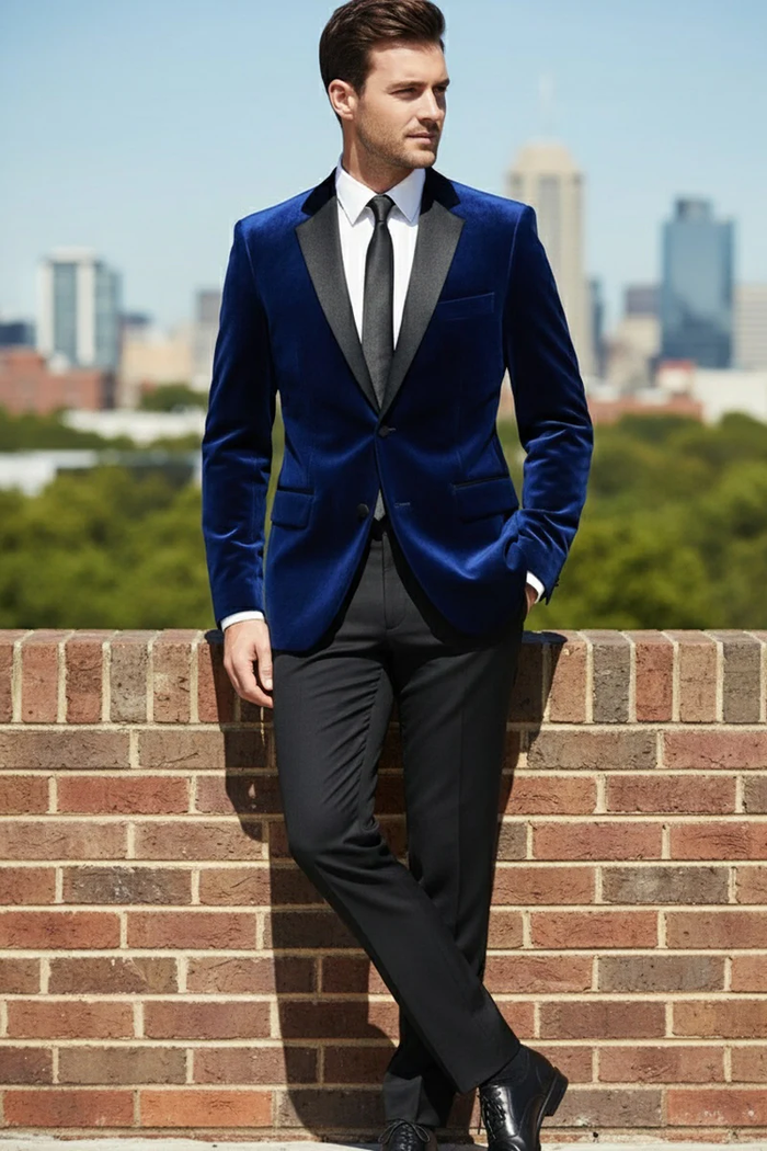 Mens Navy Tuxedo