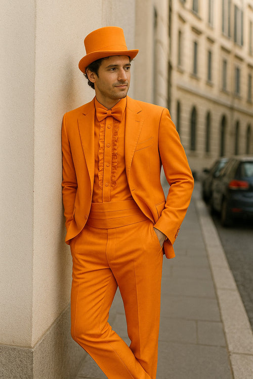 bold-orange-three-piece-prom-suit