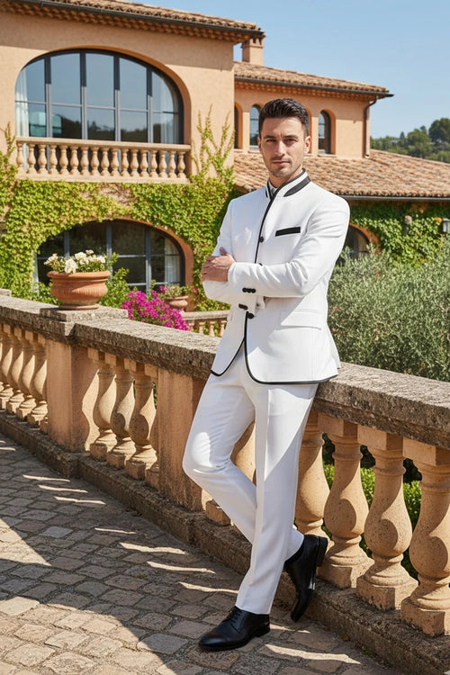 Mens White Tuxedo