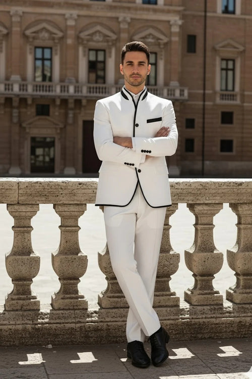 Mens White Tuxedo