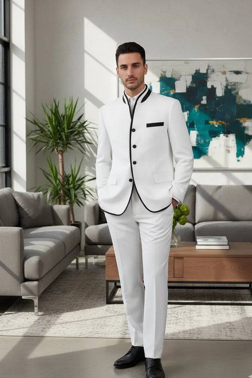 Mens White Tuxedo