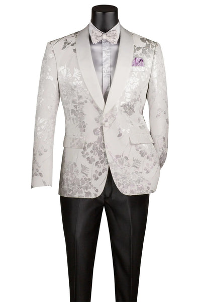 Mens White Tuxedo Jacket