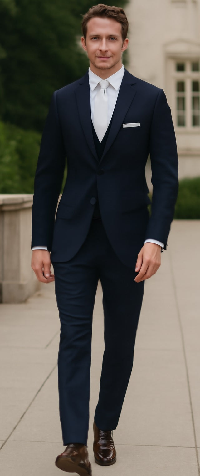 Madison Midnight Navy Suit Jacket (Separates) by BLACKTIE