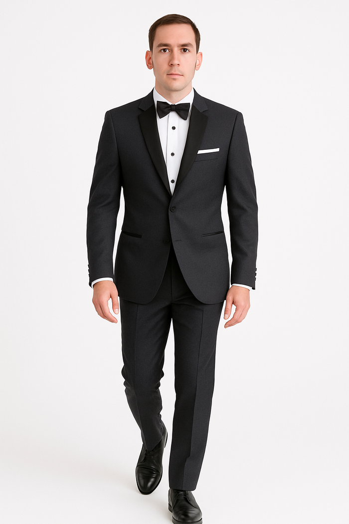 Milan Steel Grey Tuxedo Jacket (Separates) by PROMTUXEDO