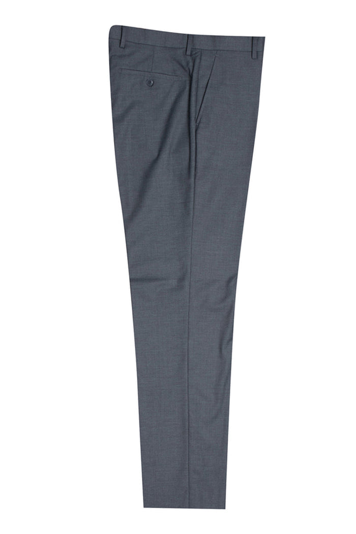 Men's Grey Stacy Adams 1-Button Shawl Lapel Tuxedo Vest