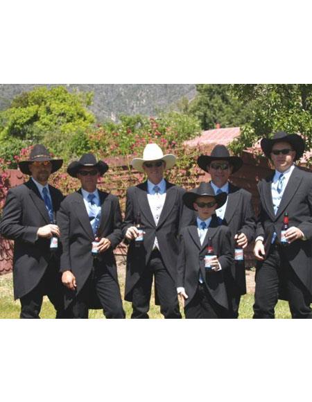 Mens Traje Vaquero Black