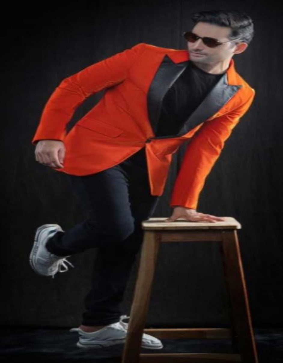 Kingsman Tuxedo Jacket - Kingsman Orange Tuxedo